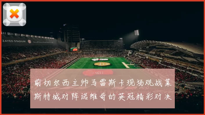 前切尔西主帅马雷斯卡现场观战莱斯特城对阵诺维奇的英冠精彩对决